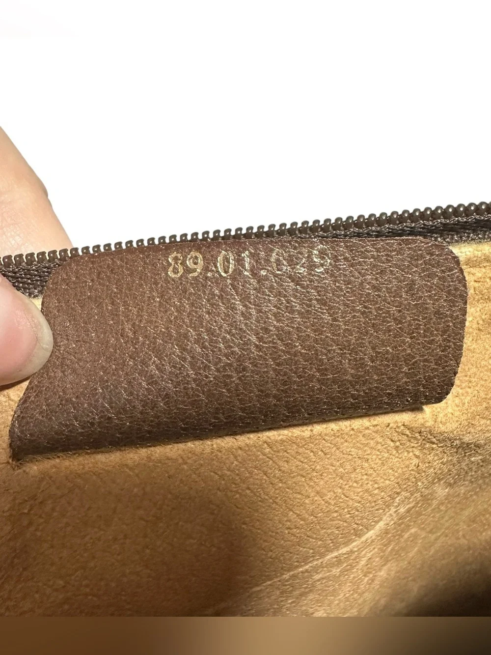 Gucci GG Supreme Web Canvas & Leather Vintage Large Evening Clutch Bag_9